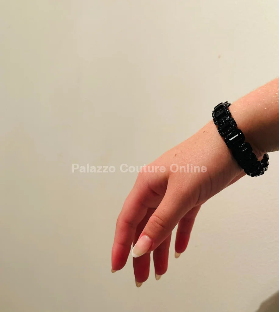 Delicate Bracelet ( Black) Black / One Size