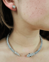 Delicate Serpentine Necklace Set (Gold) - Palazzo Couture Online