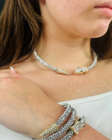 Delicate Serpentine Necklace Set (Gold) - trendy women's jewelry