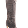 Denim Lady Highs Boots (Camel) - Palazzo Couture Online