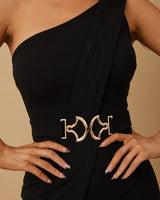 Divine Hour Black Jumpsuit - Palazzo Couture Online