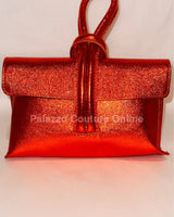 Dolce & Precious Orange Leather Handbag for women - bag by Palazzo Couture