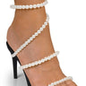 Ebbis Pearl Elegance Heels (Black) for women - stylish heels by Palazzo Couture