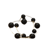 Eclipse Trio bracelet - Black/Gold - Palazzo Couture Online