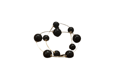Eclipse Trio bracelet - Black/Gold - Palazzo Couture Online