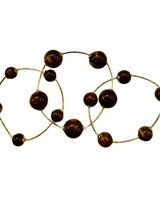 Eclipse Trio bracelet - Brown/Gold - Palazzo Couture Online