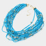 Element of summer Necklace (Turquoise) - Palazzo Couture Online