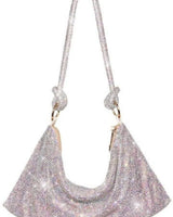 Envy Diamond Glitter Boho Hangbag - women's evening clutch