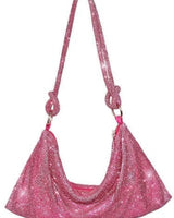 Envy Diamond Glitter Boho Hangbag - stylish purse for going out