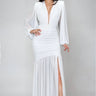 Ethereal Grace Maxi Gown - White - Palazzo Couture Online