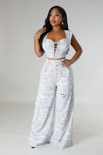 Everyday Bella Pant Set - Palazzo Couture Online