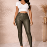 Expensive Views Olive Pants with Stretch Fit - Palazzo Couture Online