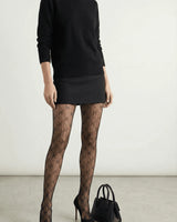 Fashion Designed Sheer Stockings - women's trendy tights and legwear