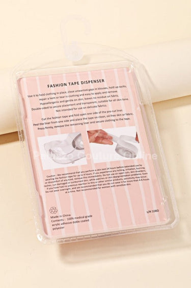 Double-sided fashion tape for clothing support