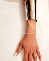 Fierce Heart Cuff Bracelet (Silver) - Palazzo Couture Online