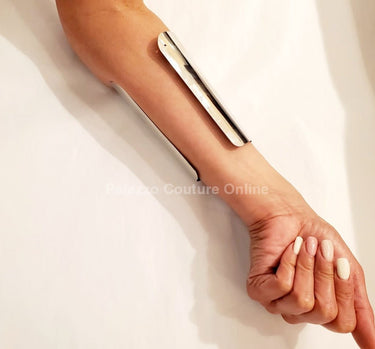 Fierce Heart Cuff Bracelet (Silver) - Palazzo Couture Online