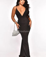 First Choice Maxi Dress ( Black) - Palazzo Couture Online