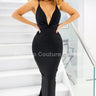 First Choice Maxi Dress ( Black) - Palazzo Couture Online