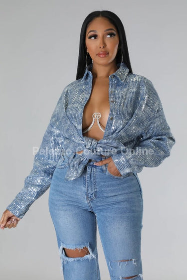 Flashiest Moments Bra Body Chain - Palazzo Couture Online