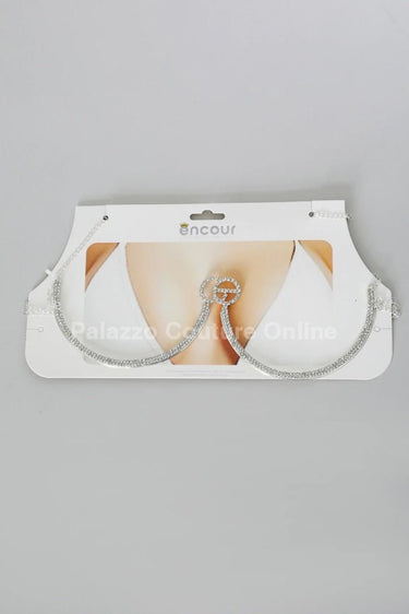 Flashiest Moments Bra Body Chain - Palazzo Couture Online
