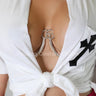 Flashiest Moments Bra Body Chain - Palazzo Couture Online