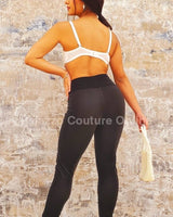 Flawless Fit Leggings ( Black) - Palazzo Couture Online