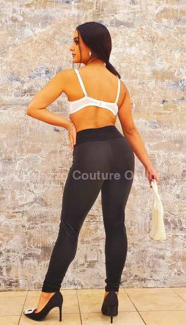 Flawless Fit Leggings ( Black) - Palazzo Couture Online