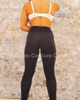 Flawless Fit Leggings ( Black) - Palazzo Couture Online