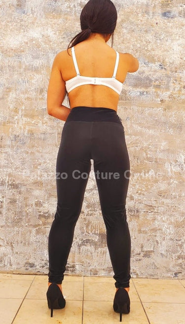 Flawless Fit Leggings ( Black) - Palazzo Couture Online