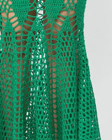 Fresh Day Green Cover Up Dress - chic beach wear by Palazzo Couture