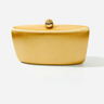 Luxe Goldevening bag with gold clasp