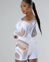 White romper – perfect for casual chic looks