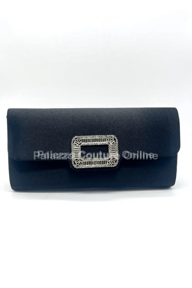 Glamour Night clutch (Black) - Palazzo Couture Online