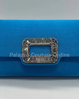 Glamour Night clutch (Blue) - Palazzo Couture Online