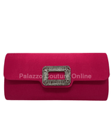 Glamour Night clutch (Fuchsia) - Palazzo Couture Online