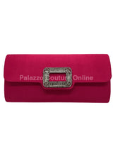 Glamour Night clutch (Fuchsia) for women - bag by Palazzo Couture