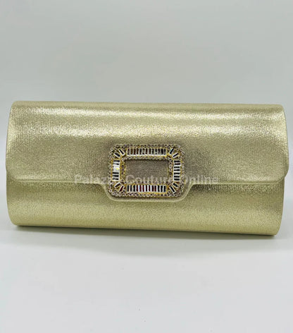 Glamour Night Clutch (Gold) One Size / Gold Hand Bag