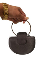 Glamour Rose Clutch(Black) - Palazzo Couture Online