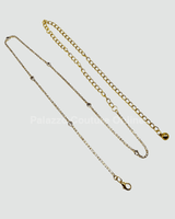 Glory Rhinestone Chain Belt (Gold) - Palazzo Couture Online