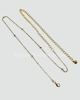 Glory Rhinestone Chain Belt (Gold) for women - fashion belt by Palazzo Couture