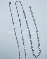 Glory Rhinestone Chain Belt (Silver) for women - fashion belt by Palazzo Couture