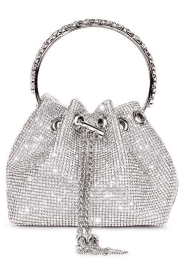 Glowing Moments Handbag (Silver) - Palazzo Couture Online