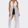Goddess Glow Mesh Cover - Up Top - White - Palazzo Couture Online