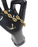 Goden Gold Clasp Cuff Bracelet (Gold) 2.4x2.2” Approx. - Palazzo Couture Online