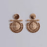 Gold Lion Earring for women - fashion jewelry by Palazzo Couture