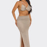 Golden Hour Luxe Skirt Set - Lt Gold - Palazzo Couture Online