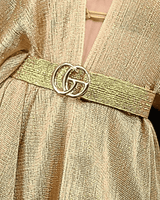 Golden Wave Belt Gold - Palazzo Couture Online