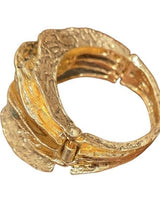 Golden Wave Cuff - Palazzo Couture Online