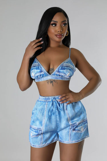 Good Vibes Short Set - Palazzo Couture Online