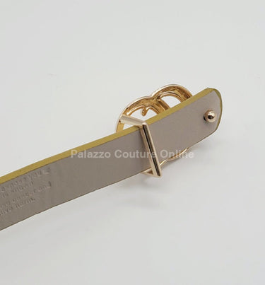 Great G Plain Belt (Gold) - Palazzo Couture Online